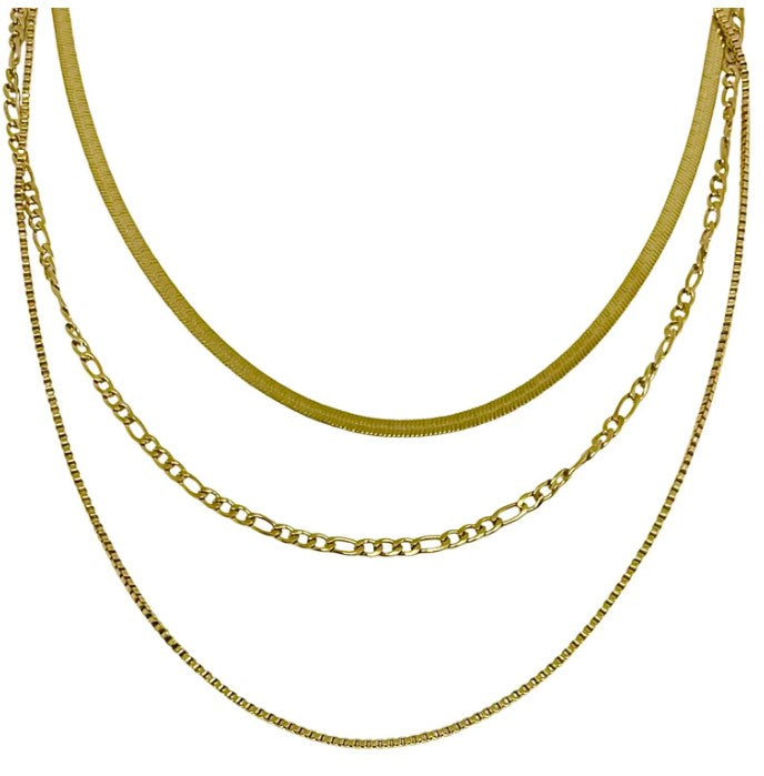 The Venice Triple Layer Necklace